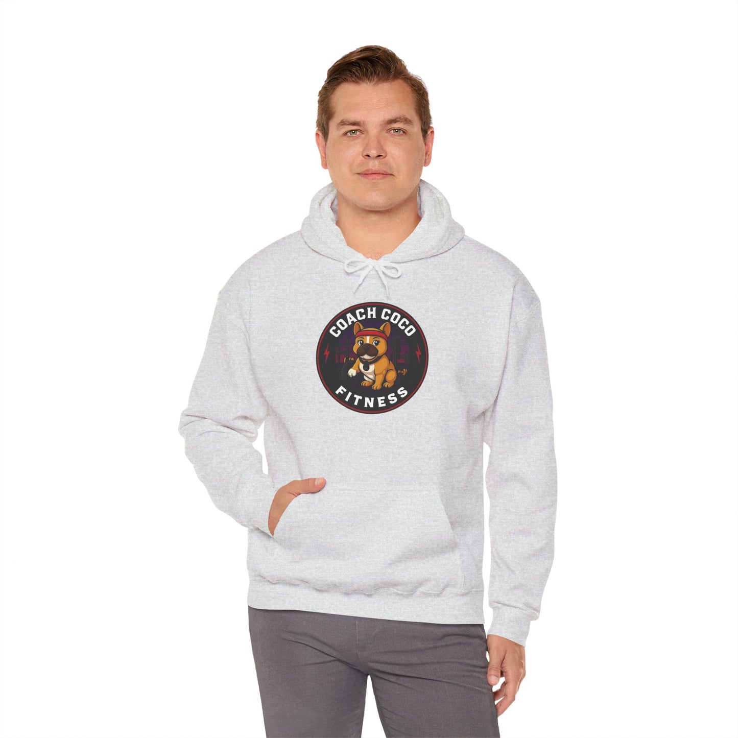 Coach Coco Fitness - Trainer's Cozy Fitness Hoodie, Workout Gear, Wellness Sweatshirt, Gym Apparel, Personalized Gift , Activewear
