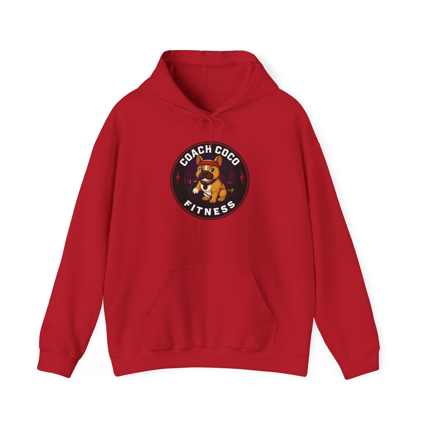 Coach Coco Fitness - Trainer's Cozy Fitness Hoodie, Workout Gear, Wellness Sweatshirt, Gym Apparel, Personalized Gift , Activewear