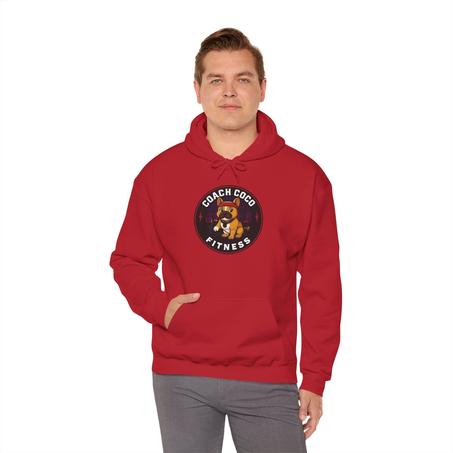 Coach Coco Fitness - Trainer's Cozy Fitness Hoodie, Workout Gear, Wellness Sweatshirt, Gym Apparel, Personalized Gift , Activewear