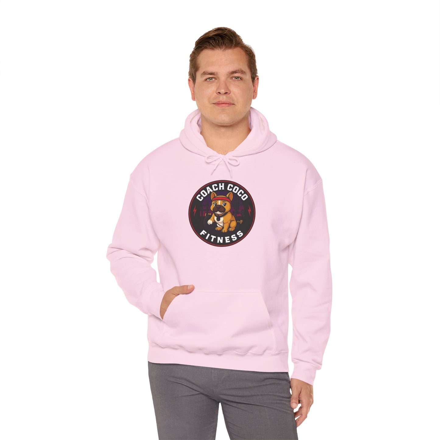 Coach Coco Fitness - Trainer's Cozy Fitness Hoodie, Workout Gear, Wellness Sweatshirt, Gym Apparel, Personalized Gift , Activewear