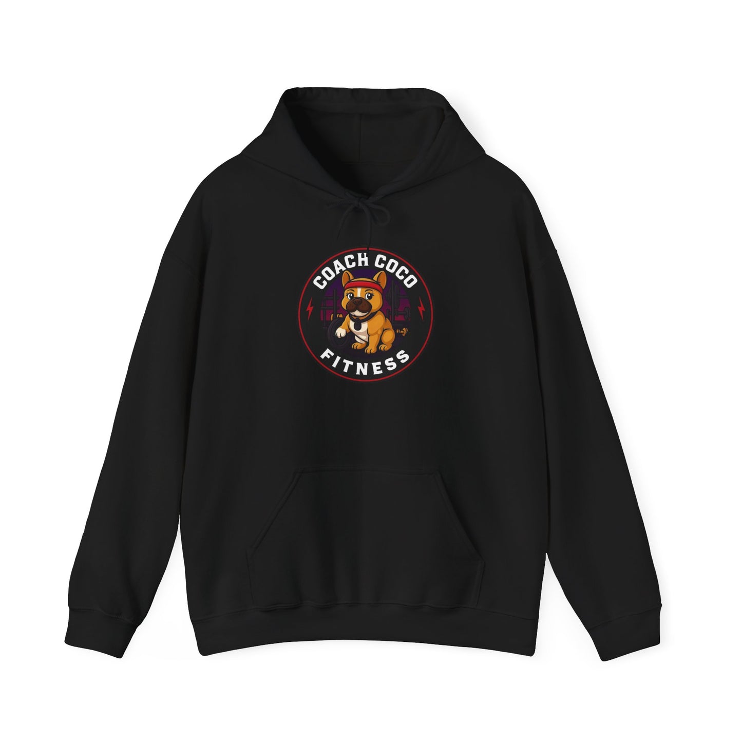 Coach Coco Fitness - Trainer's Cozy Fitness Hoodie, Workout Gear, Wellness Sweatshirt, Gym Apparel, Personalized Gift , Activewear