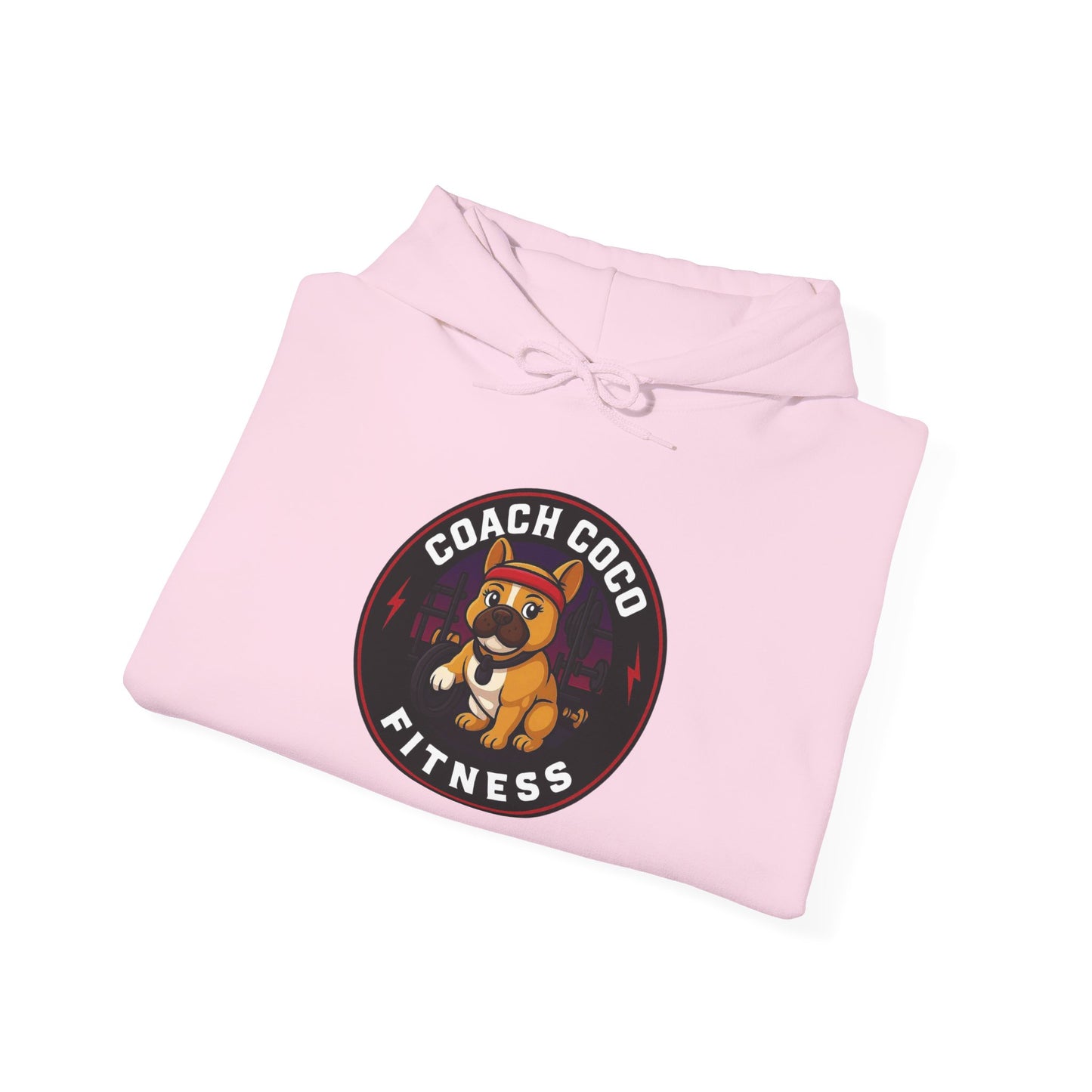 Coach Coco Fitness - Trainer's Cozy Fitness Hoodie, Workout Gear, Wellness Sweatshirt, Gym Apparel, Personalized Gift , Activewear