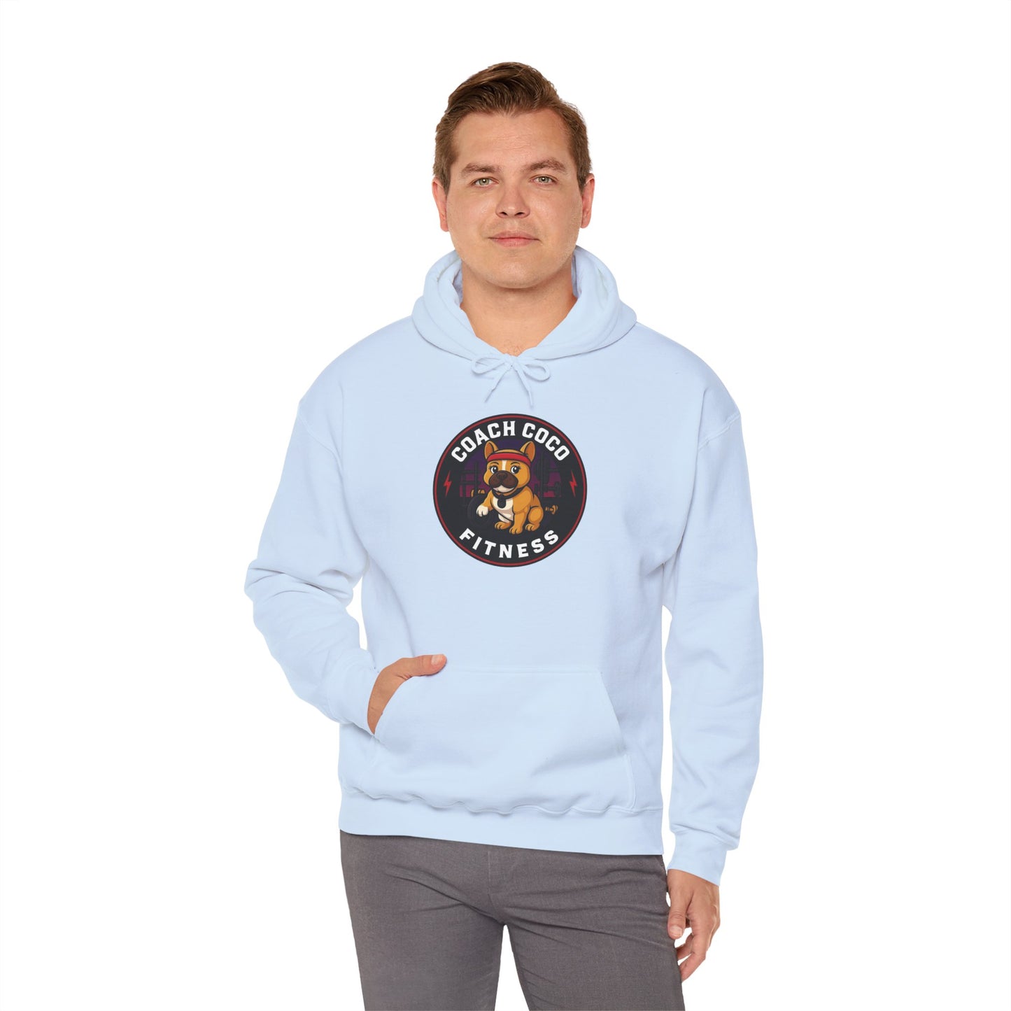 Coach Coco Fitness - Trainer's Cozy Fitness Hoodie, Workout Gear, Wellness Sweatshirt, Gym Apparel, Personalized Gift , Activewear