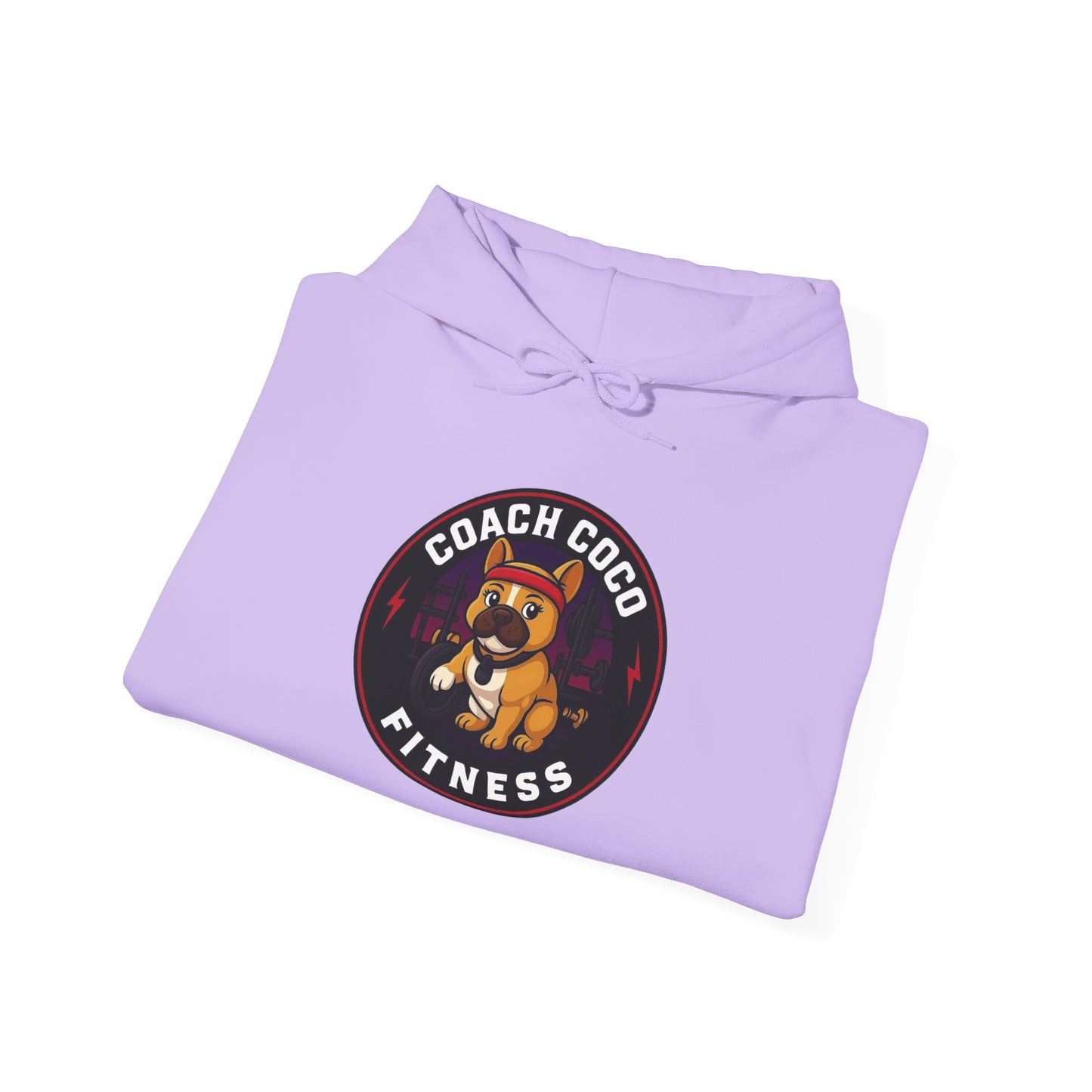 Coach Coco Fitness - Trainer's Cozy Fitness Hoodie, Workout Gear, Wellness Sweatshirt, Gym Apparel, Personalized Gift , Activewear