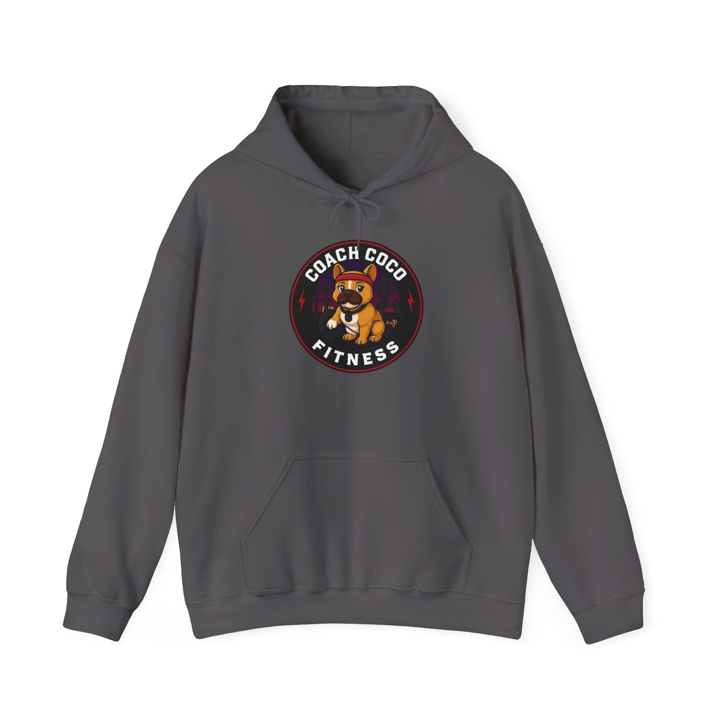 Coach Coco Fitness - Trainer's Cozy Fitness Hoodie, Workout Gear, Wellness Sweatshirt, Gym Apparel, Personalized Gift , Activewear