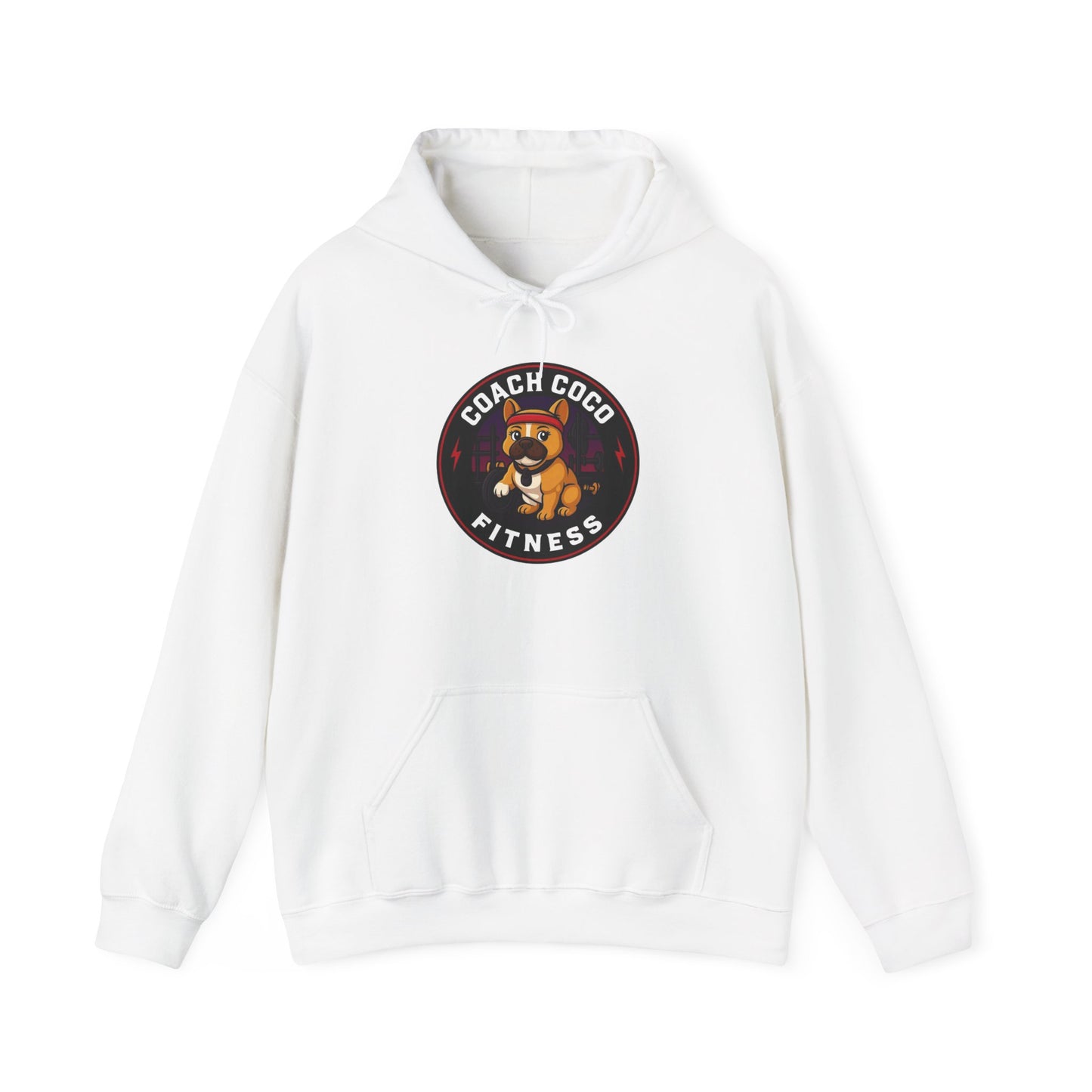 Coach Coco Fitness - Trainer's Cozy Fitness Hoodie, Workout Gear, Wellness Sweatshirt, Gym Apparel, Personalized Gift , Activewear
