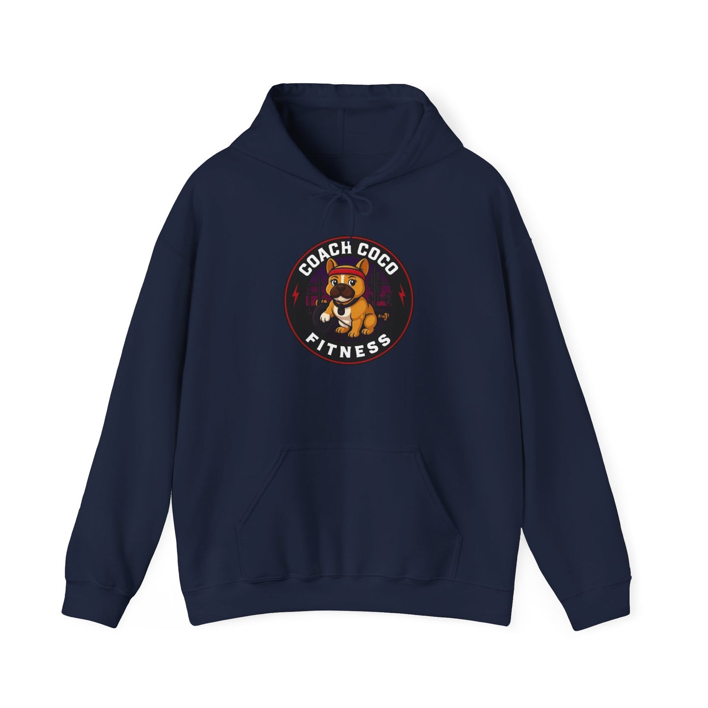 Coach Coco Fitness - Trainer's Cozy Fitness Hoodie, Workout Gear, Wellness Sweatshirt, Gym Apparel, Personalized Gift , Activewear