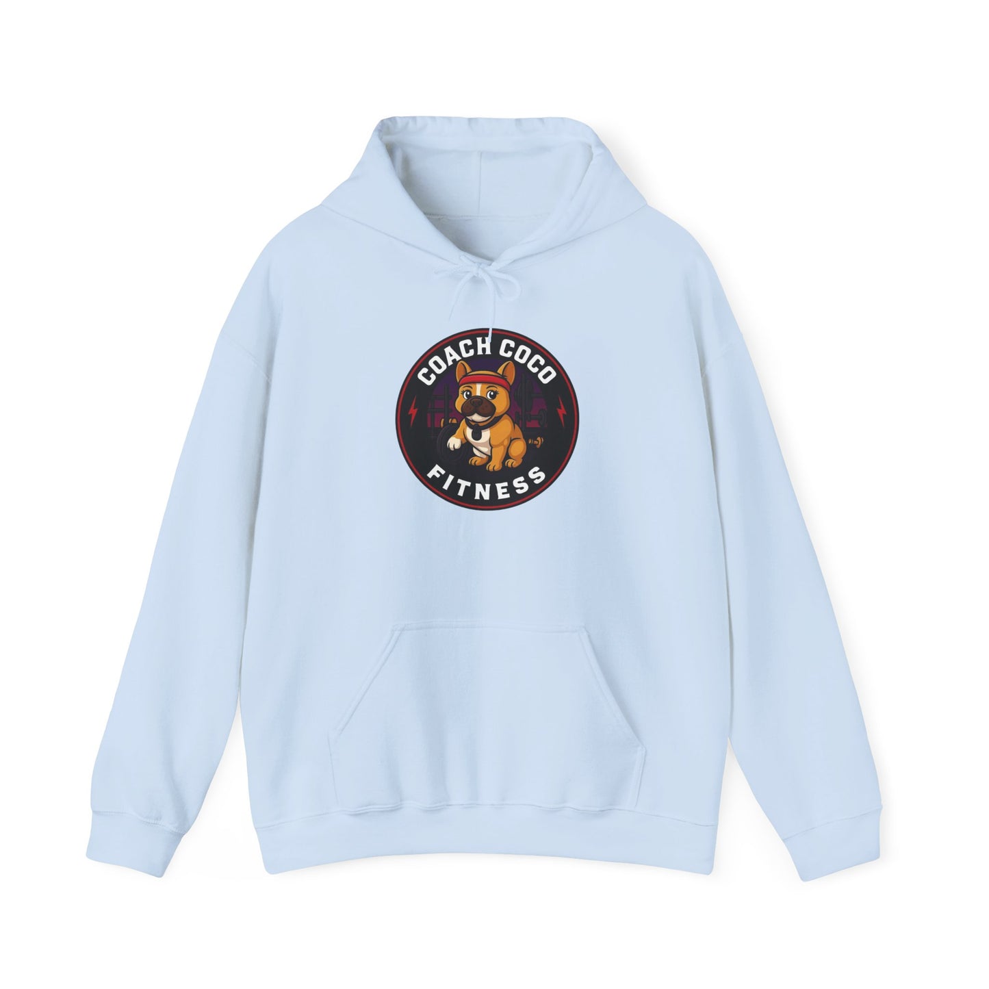 Coach Coco Fitness - Trainer's Cozy Fitness Hoodie, Workout Gear, Wellness Sweatshirt, Gym Apparel, Personalized Gift , Activewear