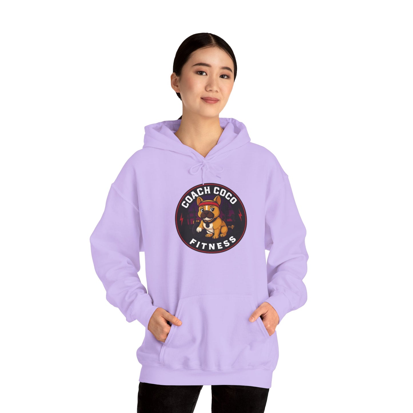 Coach Coco Fitness - Trainer's Cozy Fitness Hoodie, Workout Gear, Wellness Sweatshirt, Gym Apparel, Personalized Gift , Activewear