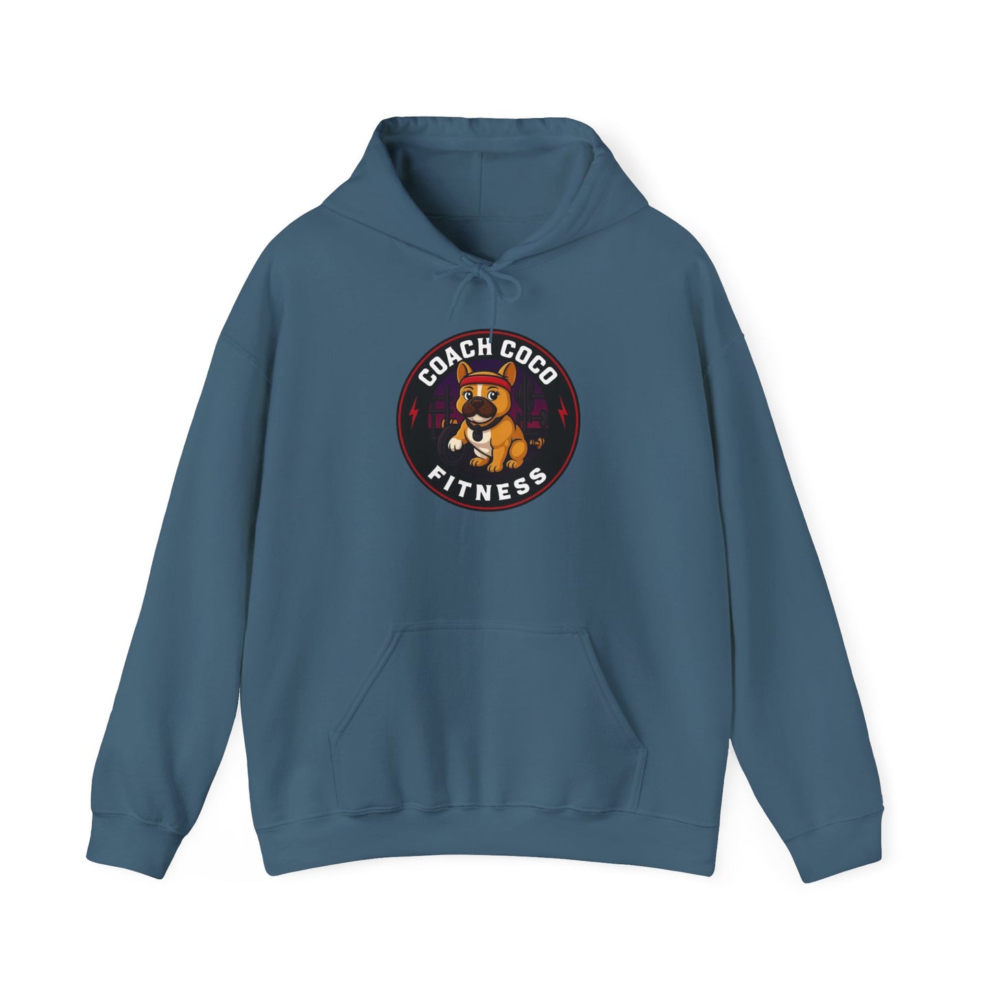 Coach Coco Fitness - Trainer's Cozy Fitness Hoodie, Workout Gear, Wellness Sweatshirt, Gym Apparel, Personalized Gift , Activewear