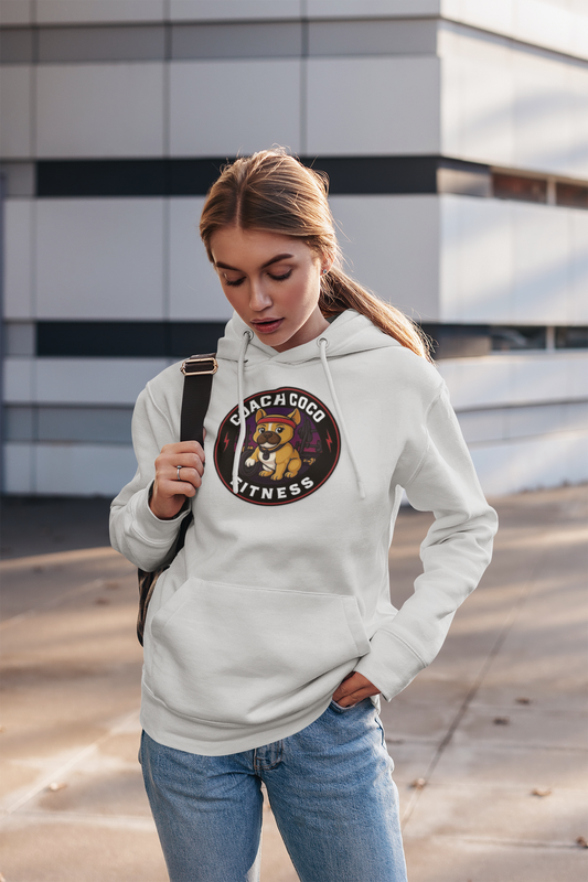 Coach Coco Fitness - Trainer's Cozy Fitness Hoodie, Workout Gear, Wellness Sweatshirt, Gym Apparel, Personalized Gift , Activewear