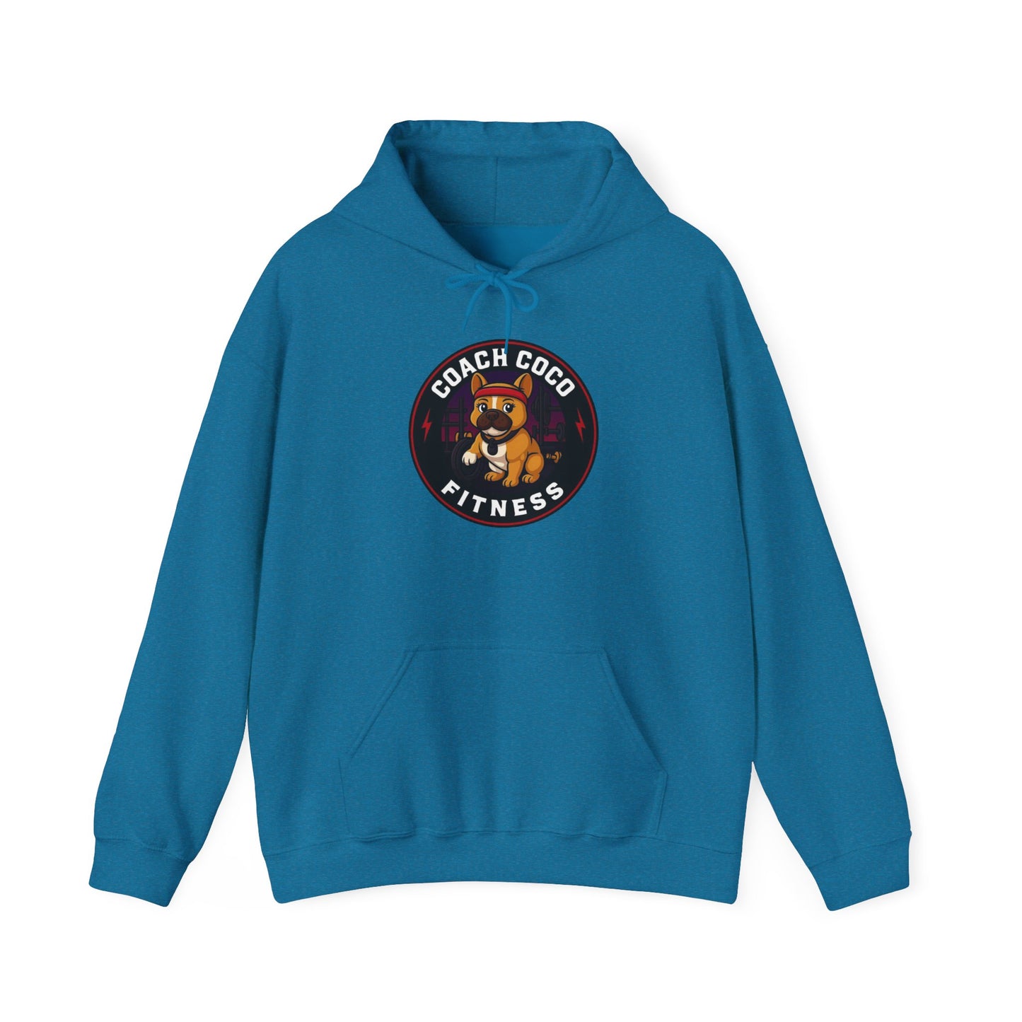 Coach Coco Fitness - Trainer's Cozy Fitness Hoodie, Workout Gear, Wellness Sweatshirt, Gym Apparel, Personalized Gift , Activewear