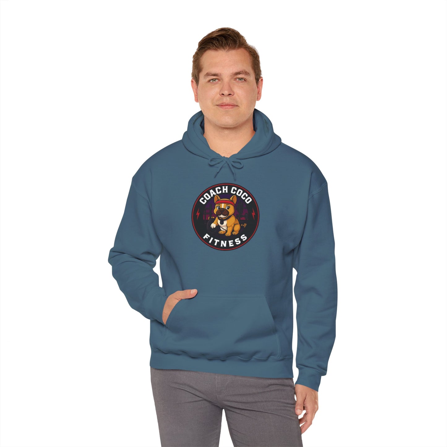 Coach Coco Fitness - Trainer's Cozy Fitness Hoodie, Workout Gear, Wellness Sweatshirt, Gym Apparel, Personalized Gift , Activewear
