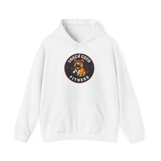 Coach Coco Fitness - Trainer's Cozy Fitness Hoodie, Workout Gear, Wellness Sweatshirt, Gym Apparel, Personalized Gift , Activewear